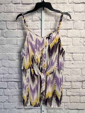 Torrid Tank Top with Adjustable Straps and Tie Detail size 14